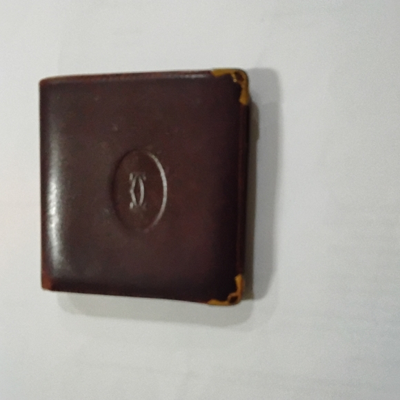 Cartier Leather Wallet Vintage Mens - Picture 3 of 7